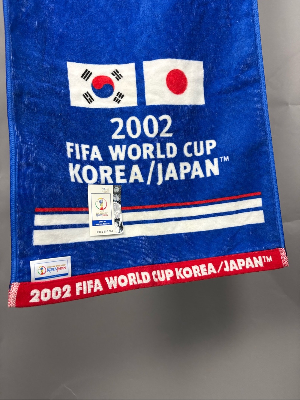 2002 FIFA World Cup Korea Japan Official Licensed Towel Banner NWT